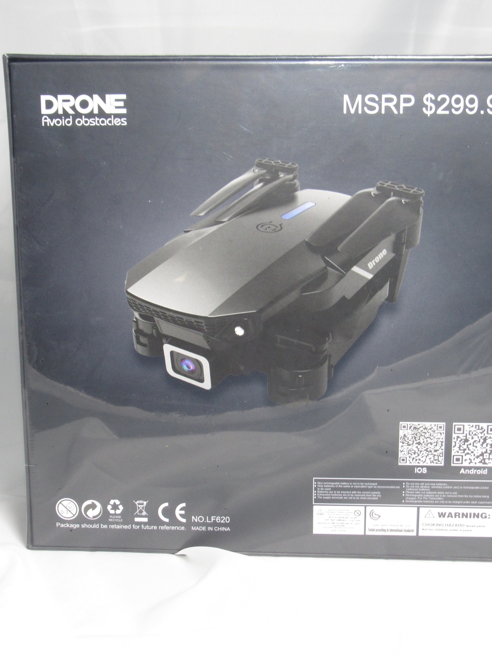 DRONE Foldable Camera Drone in Black